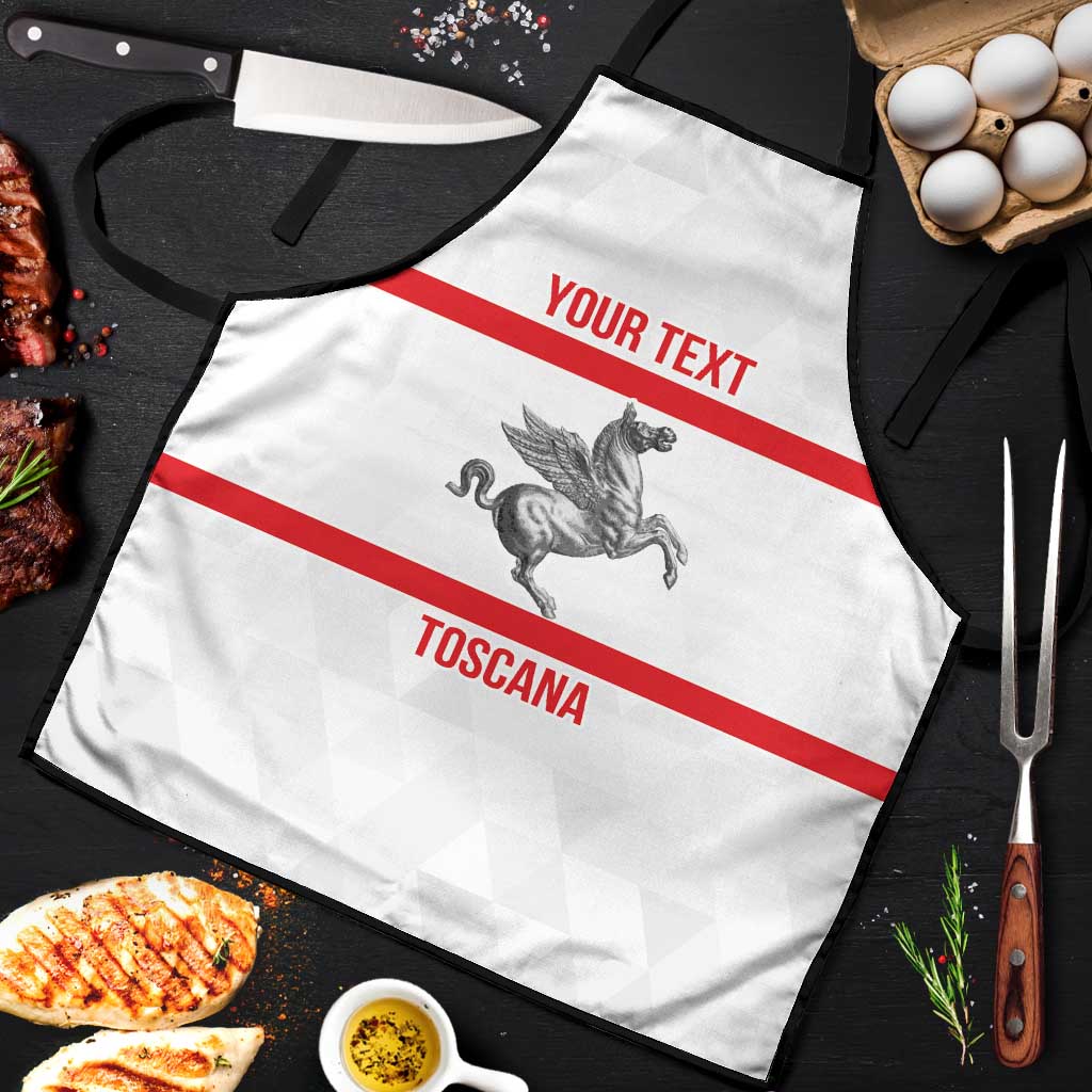 Personalized Italy Tuscany Pegasus Rampant Apron Inspiration Flags Style - Wonder Print Shop