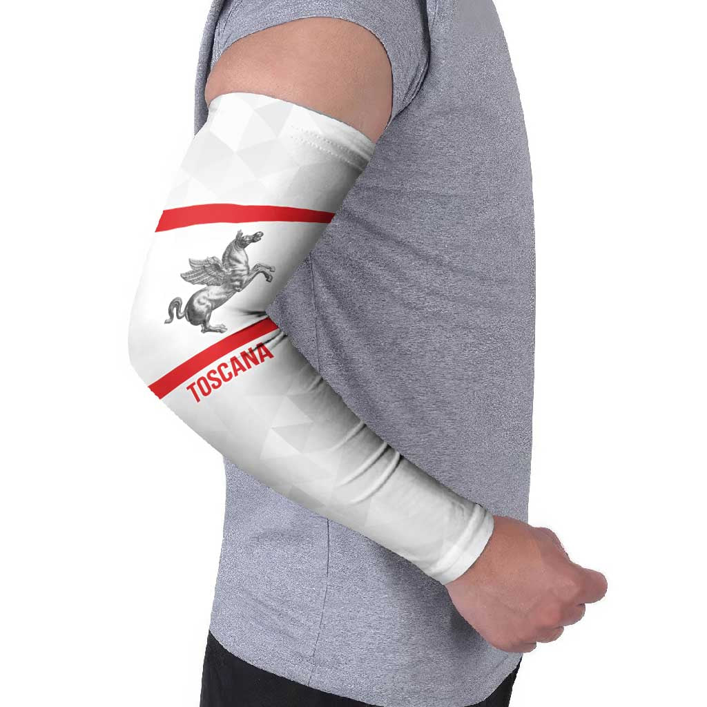 Personalized Italy Tuscany Pegasus Rampant Arm Sleeves Inspiration Flags Style - Wonder Print Shop