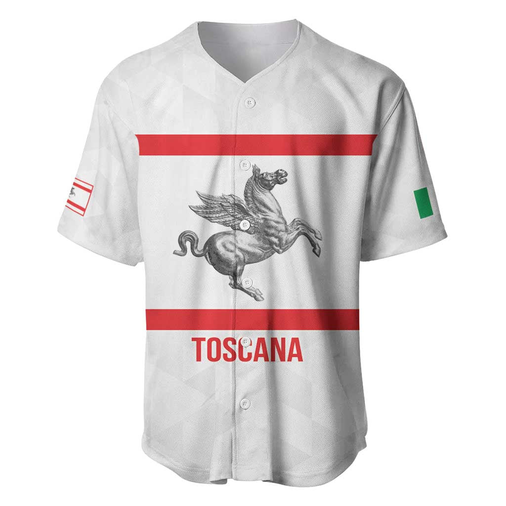 Personalized Italy Tuscany Pegasus Rampant Baseball Jersey Inspiration Flags Style