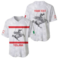 Personalized Italy Tuscany Pegasus Rampant Baseball Jersey Inspiration Flags Style
