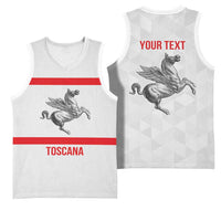 Personalized Italy Tuscany Pegasus Rampant Basketball Jersey Inspiration Flags Style - Wonder Print Shop