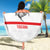 Personalized Italy Tuscany Pegasus Rampant Beach Blanket Inspiration Flags Style