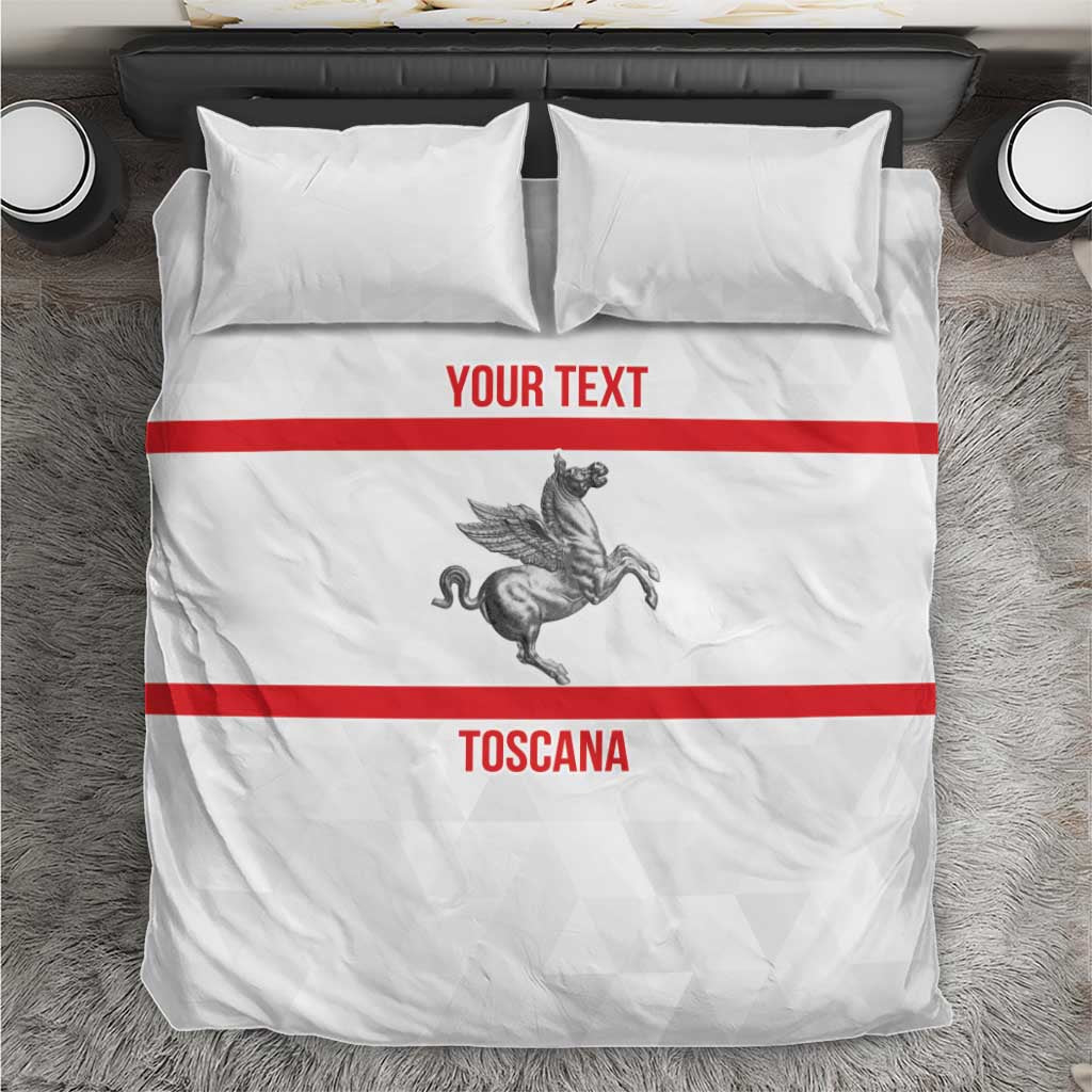 Personalized Italy Tuscany Pegasus Rampant Bedding Set Inspiration Flags Style
