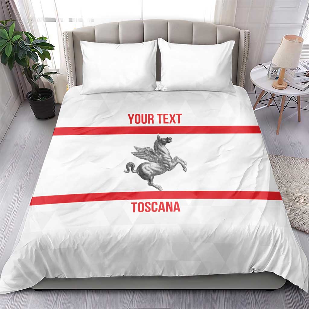 Personalized Italy Tuscany Pegasus Rampant Bedding Set Inspiration Flags Style