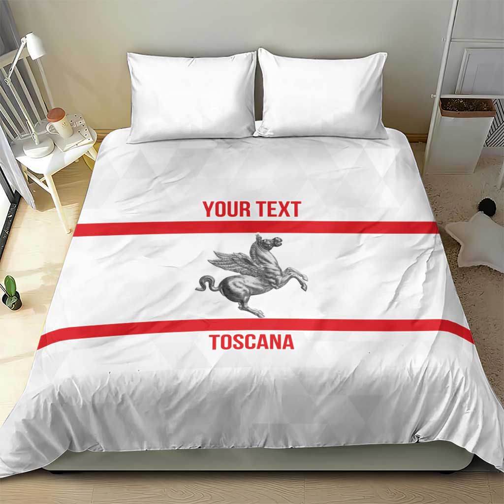 Personalized Italy Tuscany Pegasus Rampant Bedding Set Inspiration Flags Style