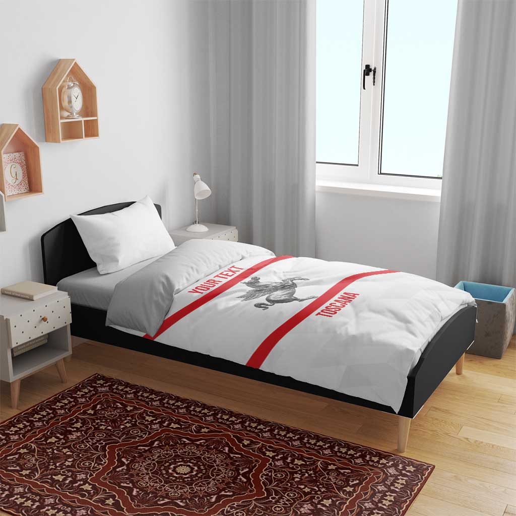 Personalized Italy Tuscany Pegasus Rampant Bedding Set Inspiration Flags Style