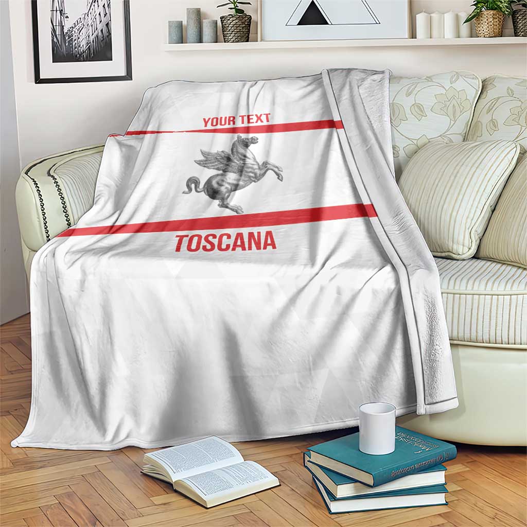 Personalized Italy Tuscany Pegasus Rampant Blanket Inspiration Flags Style