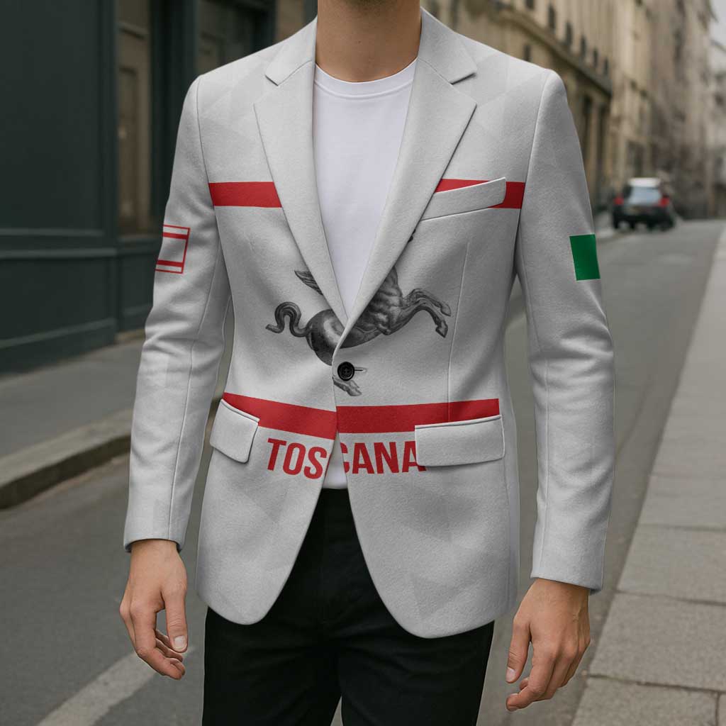 Personalized Italy Tuscany Pegasus Rampant Blazer Inspiration Flags Style - Wonder Print Shop