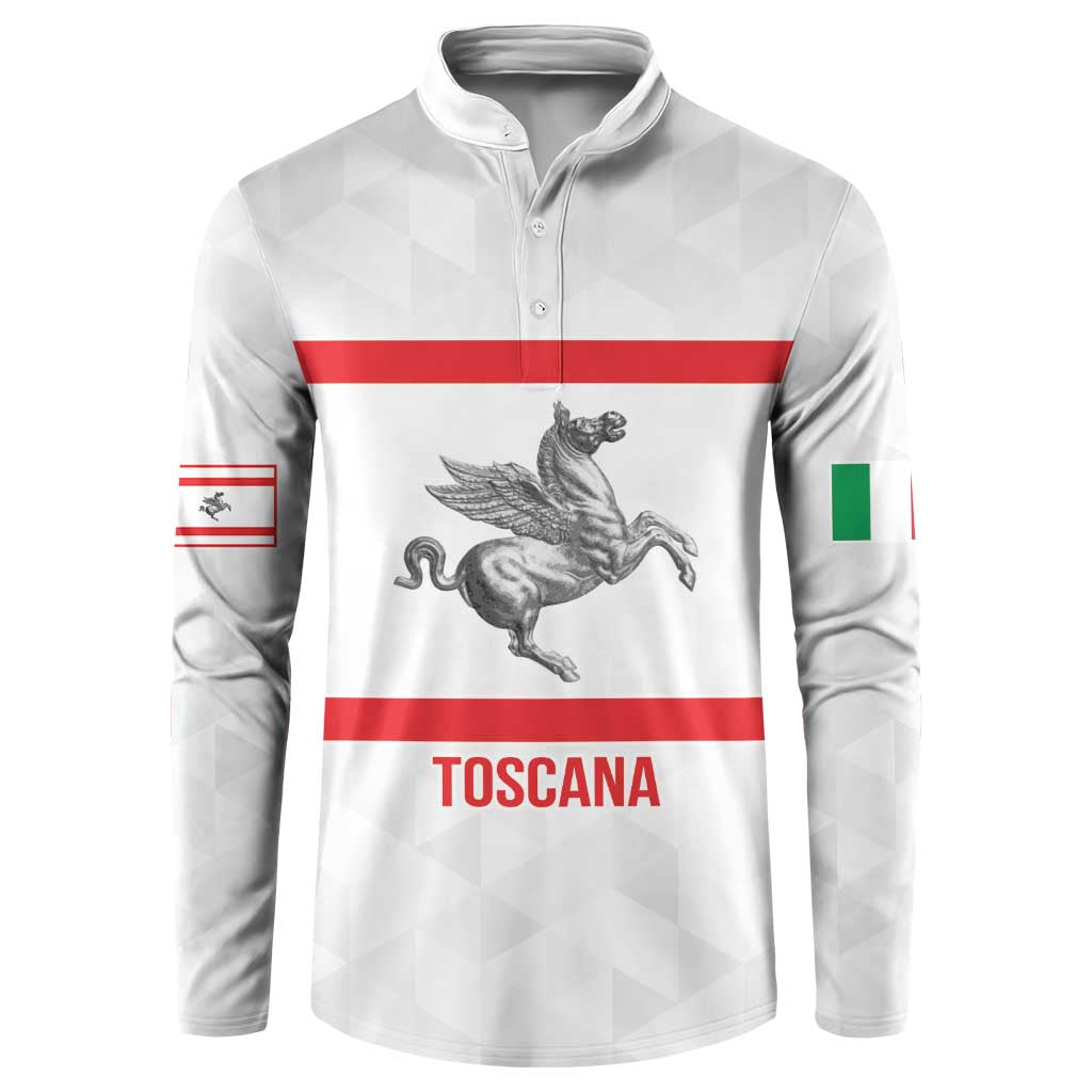 Personalized Italy Tuscany Pegasus Rampant Button Sweatshirt Inspiration Flags Style