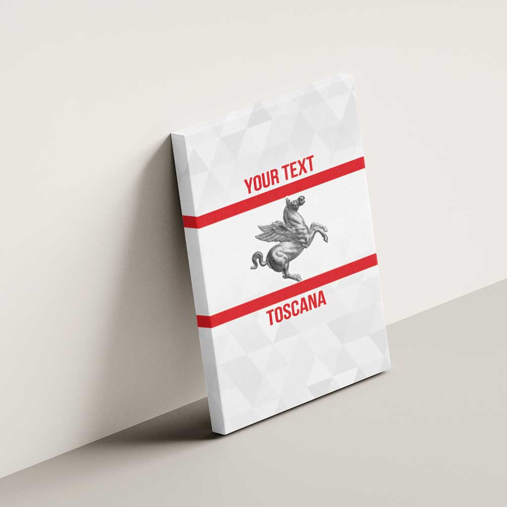 Personalized Italy Tuscany Pegasus Rampant Canvas Wall Art Inspiration Flags Style