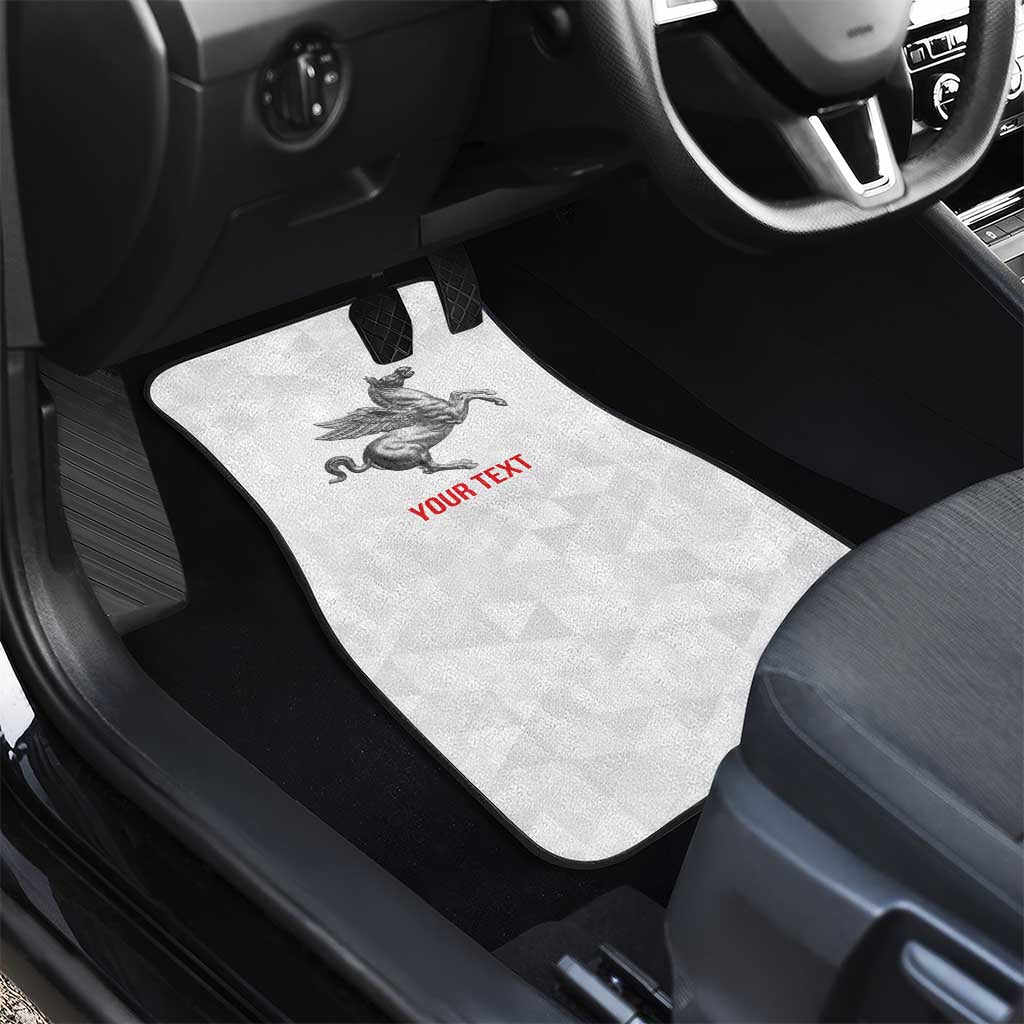 Personalized Italy Tuscany Pegasus Rampant Car Mats Inspiration Flags Style
