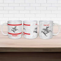 Personalized Italy Tuscany Pegasus Rampant Ceramic Mug Inspiration Flags Style - Wonder Print Shop