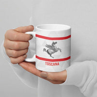 Personalized Italy Tuscany Pegasus Rampant Ceramic Mug Inspiration Flags Style - Wonder Print Shop