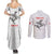 Personalized Italy Tuscany Pegasus Rampant Couples Matching Summer Maxi Dress and Long Sleeve Button Shirt Inspiration Flags Style