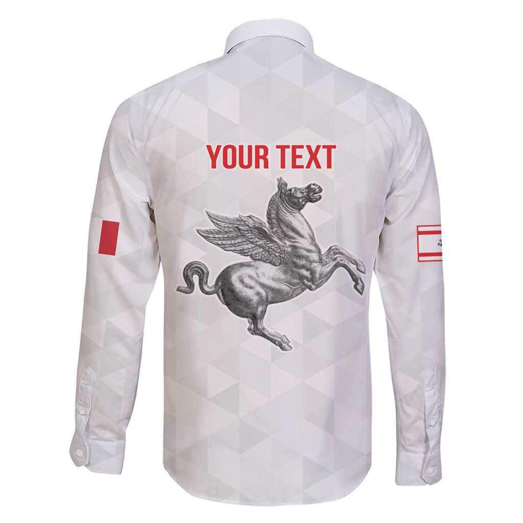 Personalized Italy Tuscany Pegasus Rampant Family Matching Long Sleeve Bodycon Dress and Hawaiian Shirt Inspiration Flags Style