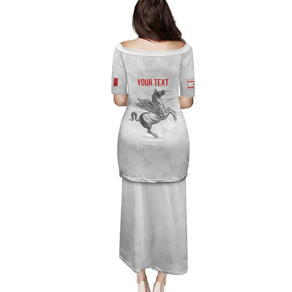 Personalized Italy Tuscany Pegasus Rampant Family Matching Puletasi and Hawaiian Shirt Inspiration Flags Style