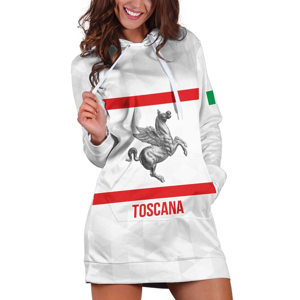 Personalized Italy Tuscany Pegasus Rampant Hoodie Dress Inspiration Flags Style