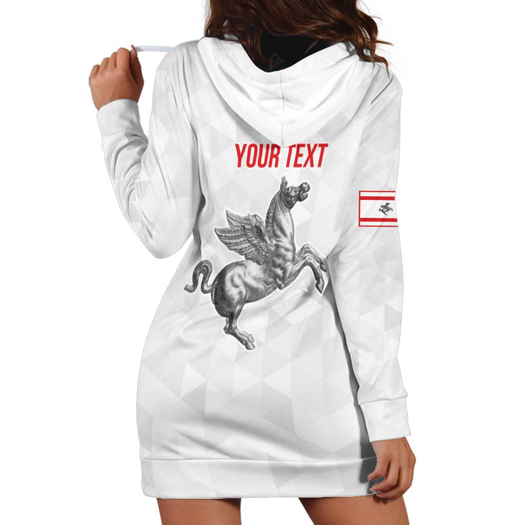 Personalized Italy Tuscany Pegasus Rampant Hoodie Dress Inspiration Flags Style