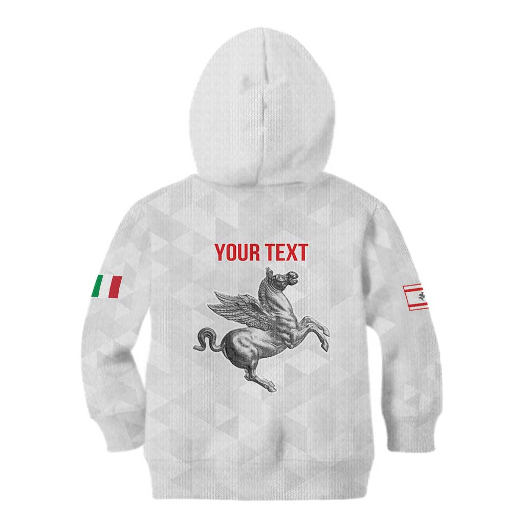 Personalized Italy Tuscany Pegasus Rampant Kid Hoodie Inspiration Flags Style