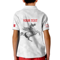 Personalized Italy Tuscany Pegasus Rampant Kid Polo Shirt Inspiration Flags Style