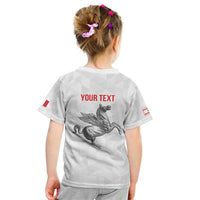 Personalized Italy Tuscany Pegasus Rampant Kid T Shirt Inspiration Flags Style
