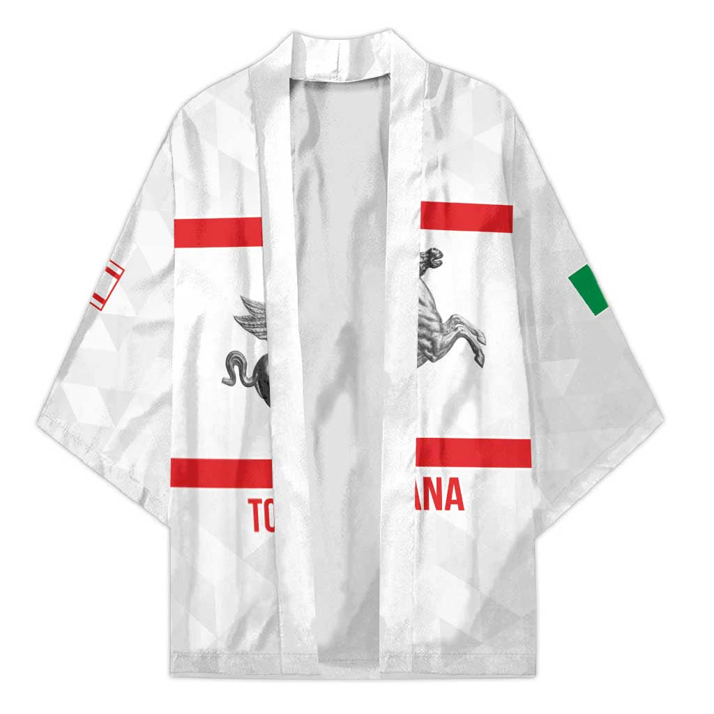 Personalized Italy Tuscany Pegasus Rampant Kimono Inspiration Flags Style - Wonder Print Shop