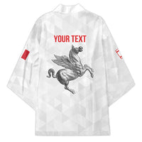 Personalized Italy Tuscany Pegasus Rampant Kimono Inspiration Flags Style - Wonder Print Shop