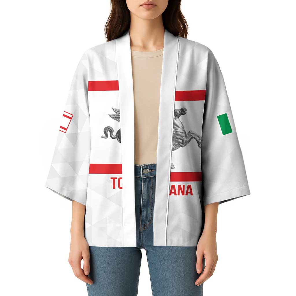 Personalized Italy Tuscany Pegasus Rampant Kimono Inspiration Flags Style - Wonder Print Shop