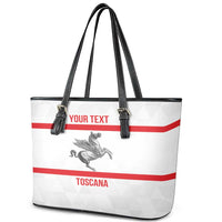 Personalized Italy Tuscany Pegasus Rampant Leather Tote Bag Inspiration Flags Style