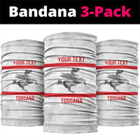 Personalized Italy Tuscany Pegasus Rampant Neck Gaiter Inspiration Flags Style - Wonder Print Shop