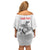 Personalized Italy Tuscany Pegasus Rampant Off Shoulder Short Dress Inspiration Flags Style