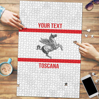 Personalized Italy Tuscany Pegasus Rampant Puzzle Inspiration Flags Style - Wonder Print Shop