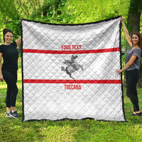 Personalized Italy Tuscany Pegasus Rampant Quilt Inspiration Flags Style