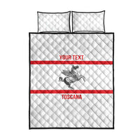 Personalized Italy Tuscany Pegasus Rampant Quilt Bed Set Inspiration Flags Style