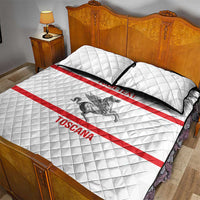 Personalized Italy Tuscany Pegasus Rampant Quilt Bed Set Inspiration Flags Style