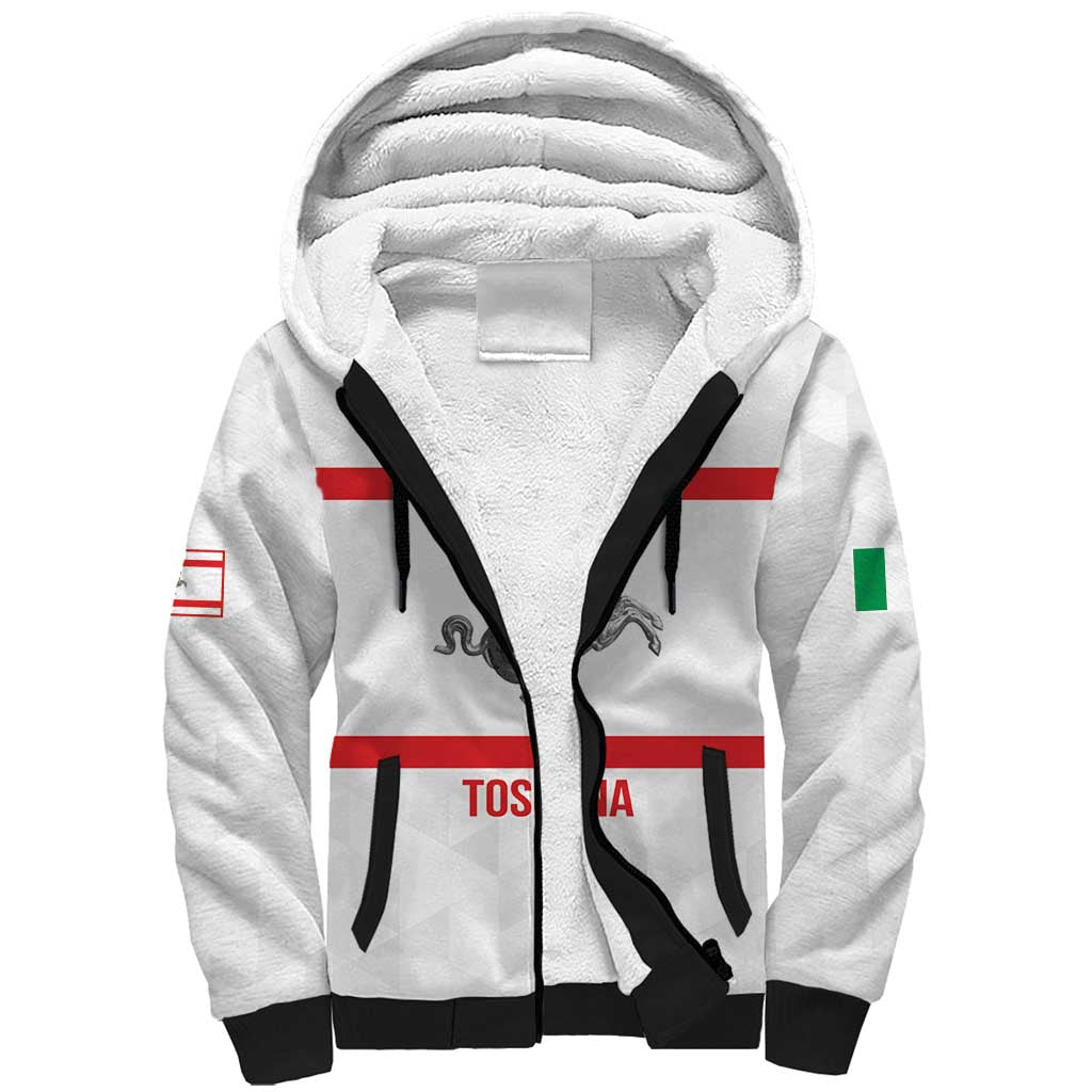 Personalized Italy Tuscany Pegasus Rampant Sherpa Hoodie Inspiration Flags Style