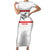 Personalized Italy Tuscany Pegasus Rampant Short Sleeve Bodycon Dress Inspiration Flags Style