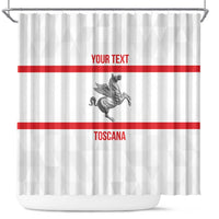 Personalized Italy Tuscany Pegasus Rampant Shower Curtain Inspiration Flags Style