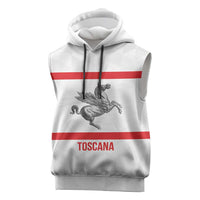 Personalized Italy Tuscany Pegasus Rampant Sleeveless Hoodie Inspiration Flags Style - Wonder Print Shop
