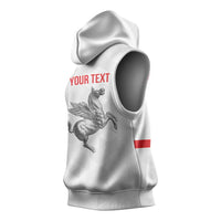 Personalized Italy Tuscany Pegasus Rampant Sleeveless Hoodie Inspiration Flags Style - Wonder Print Shop