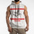 Personalized Italy Tuscany Pegasus Rampant Sleeveless Zip Hoodie Inspiration Flags Style - Wonder Print Shop