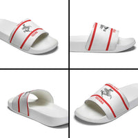 Personalized Italy Tuscany Pegasus Rampant Slide Sandals Inspiration Flags Style - Wonder Print Shop