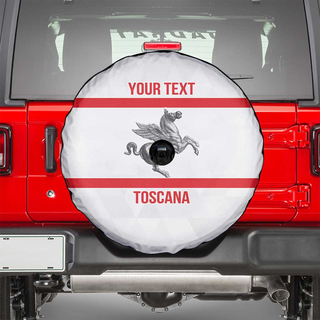 Personalized Italy Tuscany Pegasus Rampant Spare Tire Cover Inspiration Flags Style
