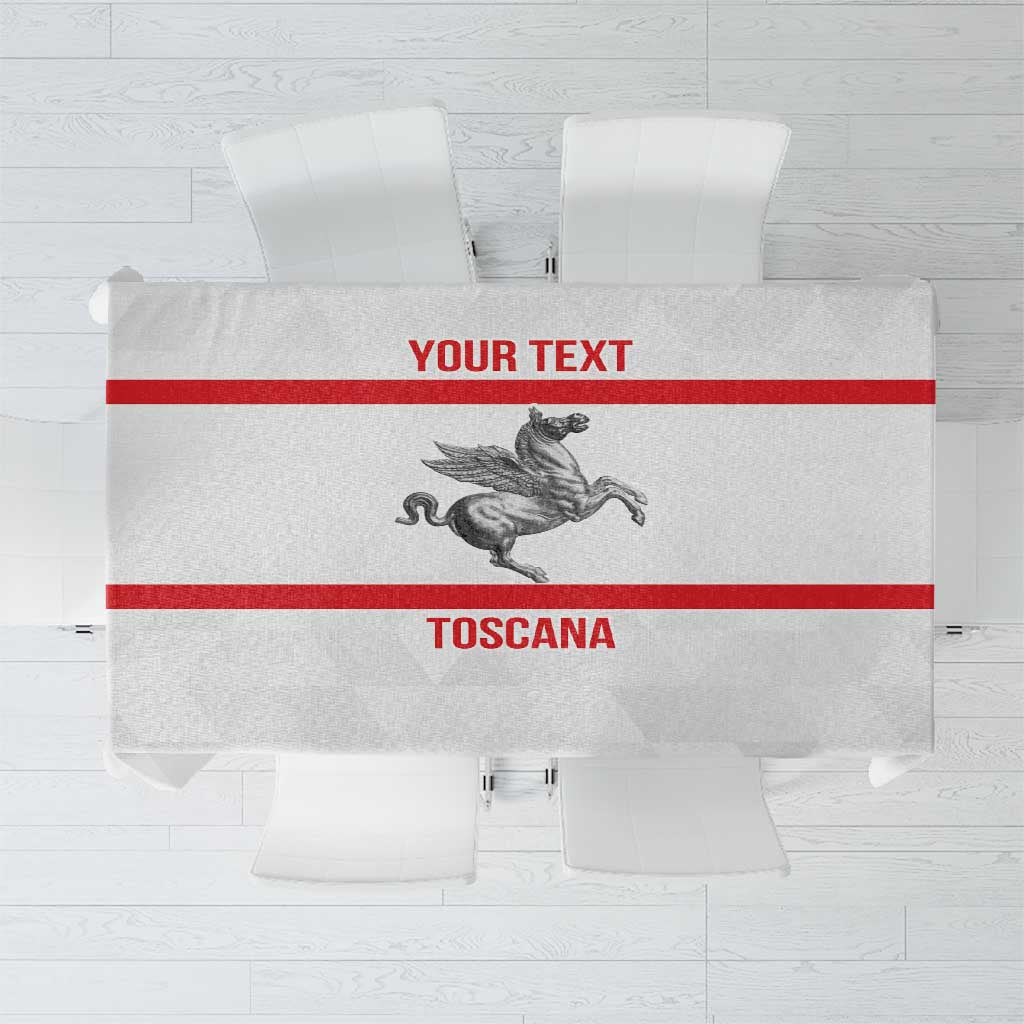 Personalized Italy Tuscany Pegasus Rampant Tablecloth Inspiration Flags Style