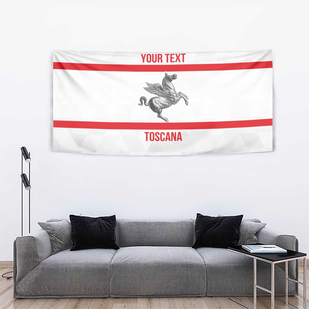 Personalized Italy Tuscany Pegasus Rampant Tapestry Inspiration Flags Style