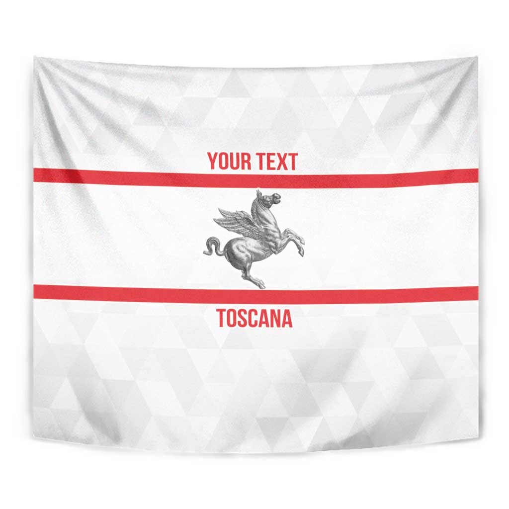 Personalized Italy Tuscany Pegasus Rampant Tapestry Inspiration Flags Style