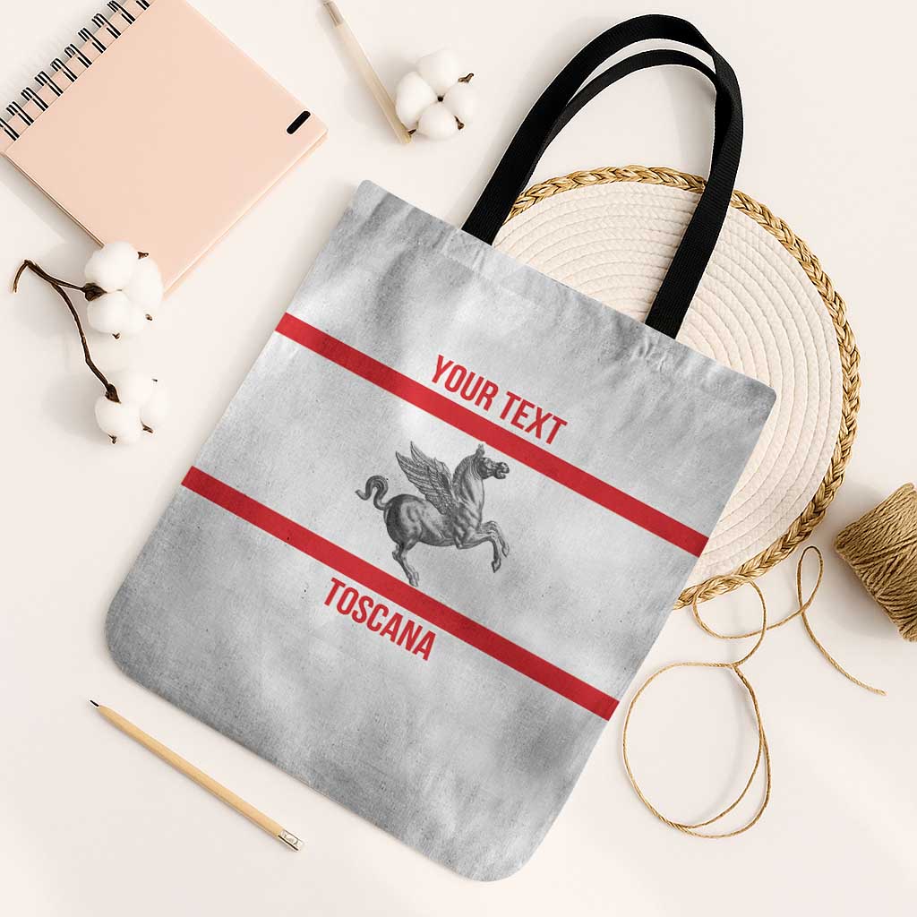 Personalized Italy Tuscany Pegasus Rampant Tote Bag Inspiration Flags Style - Wonder Print Shop