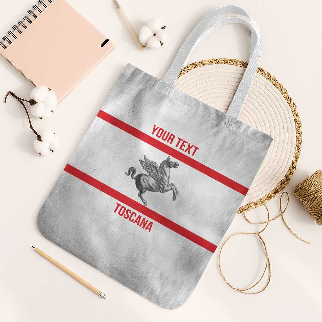 Personalized Italy Tuscany Pegasus Rampant Tote Bag Inspiration Flags Style - Wonder Print Shop