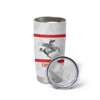 Personalized Italy Tuscany Pegasus Rampant Tumbler Cup Inspiration Flags Style