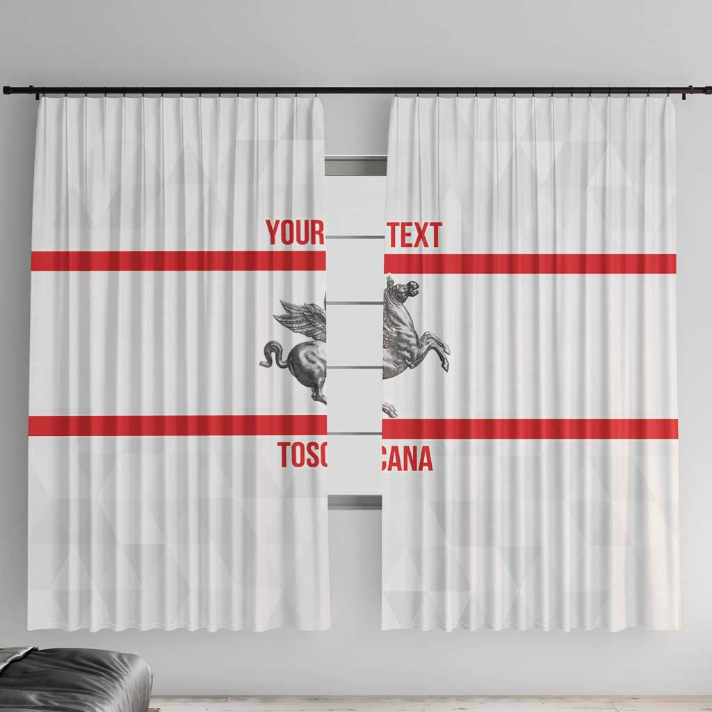 Personalized Italy Tuscany Pegasus Rampant Window Curtain Inspiration Flags Style